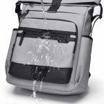 Waterproof Pu School backpack