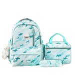 Cartoon 3pcs Per Set Kids School Backpack