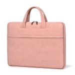 Large Briefcase Men 15.6 Inch Waterproof Thin Pu Laptop