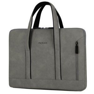 Slim Vintage Leather Laptop Bag
