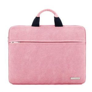 Pu Computer Bag With Folding Handle