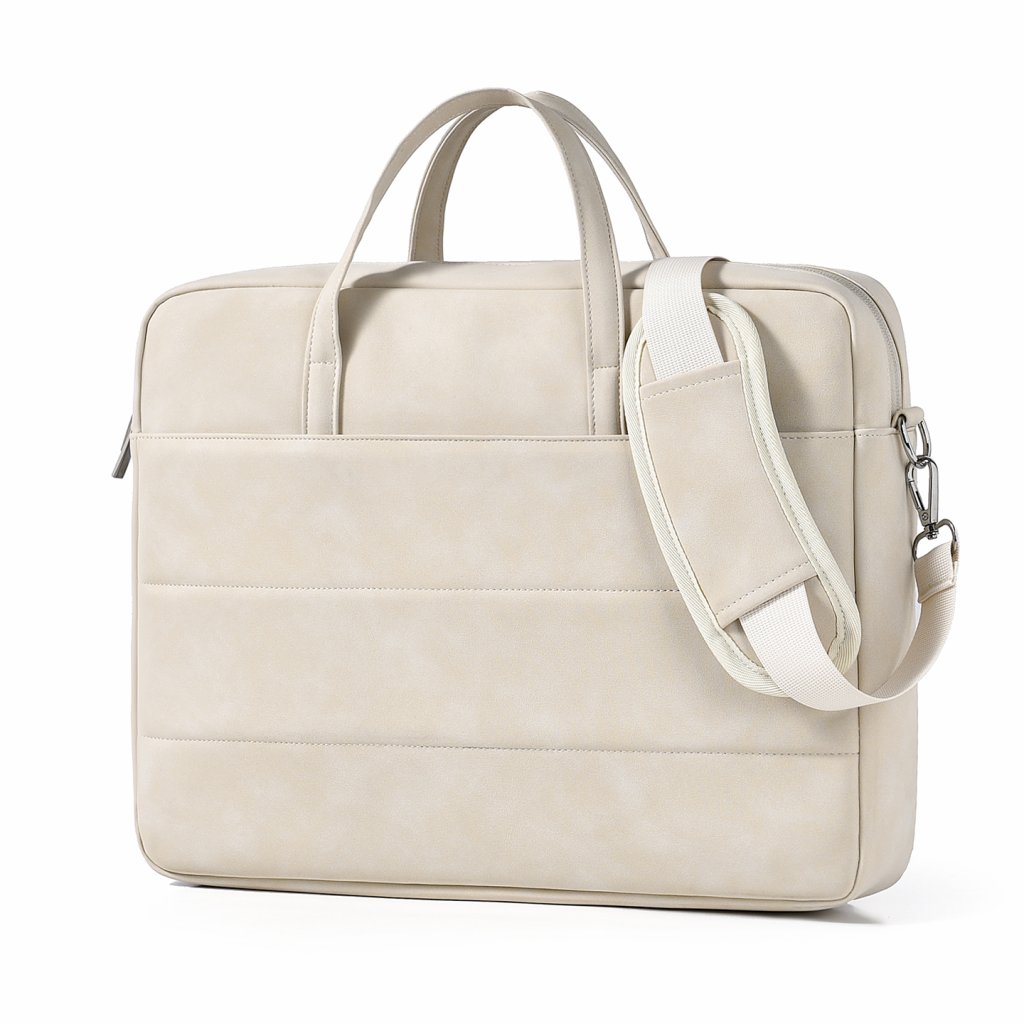 Large Briefcase Men 15.6 Inch Waterproof Thin Pu Laptop Case Business Office Work Bag Messenger Bag Shoulder Bags Tote Handbags