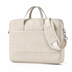 Large Briefcase Men 15.6 Inch Waterproof Thin Pu Laptop Case Business Office Work Bag Messenger Bag Shoulder Bags Tote Handbags
