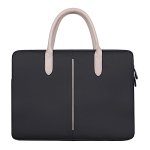 with Black Logo Printed Women Laptop Bags