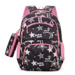 Cartoon 2pcs Per Set Kids School Backpack