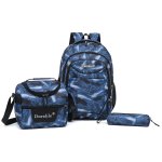 Children Bag Cartoon 3pcs Per Set Kids School Backpack